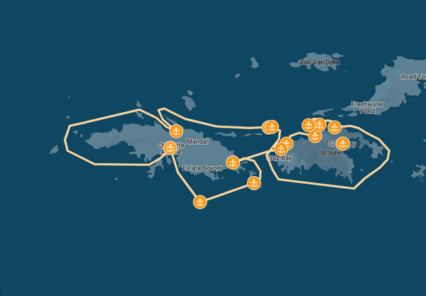 USVI Itinerary