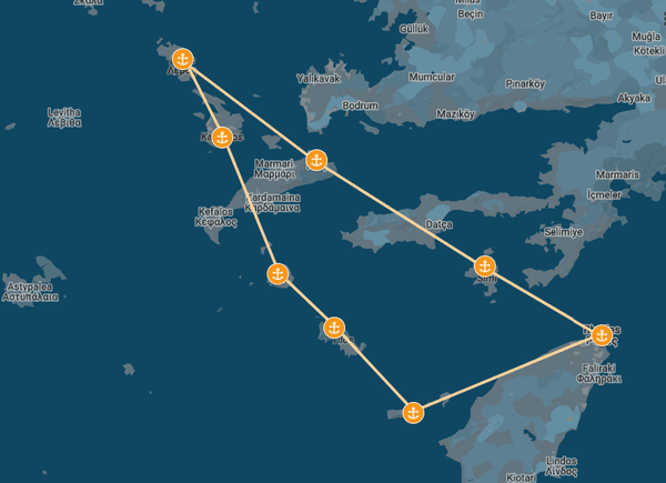 Dodecanese Itinerary