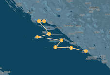 Dubrovnik-Split Itinerary
